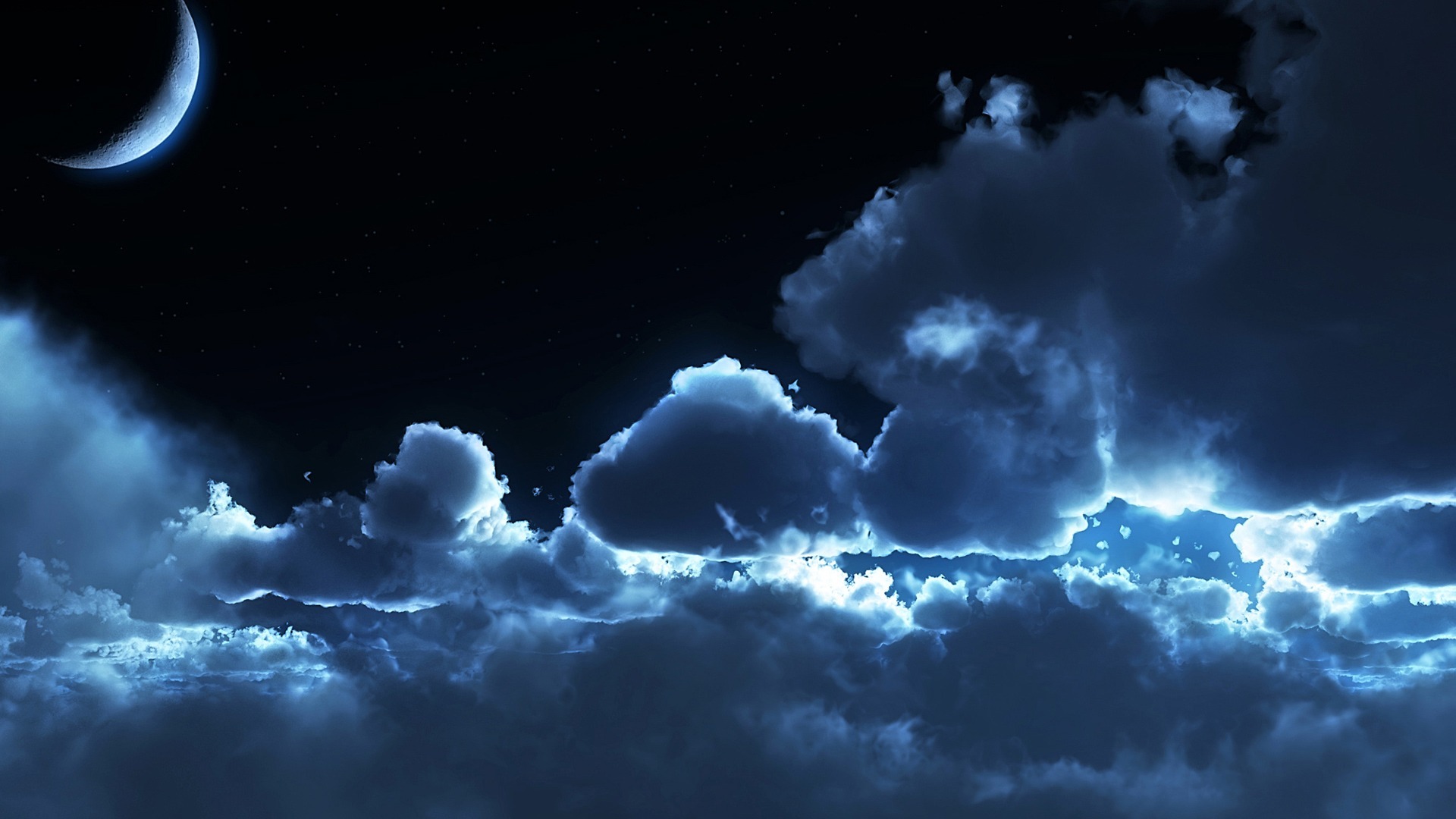 Mystical Moon And Clouds Wallpaper 19 1080 Jasmeine Moonsong